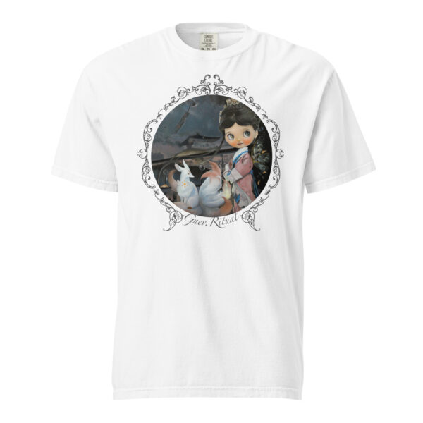 Unisex garment-dyed heavyweight t-shirt "Geisha" - Image 5