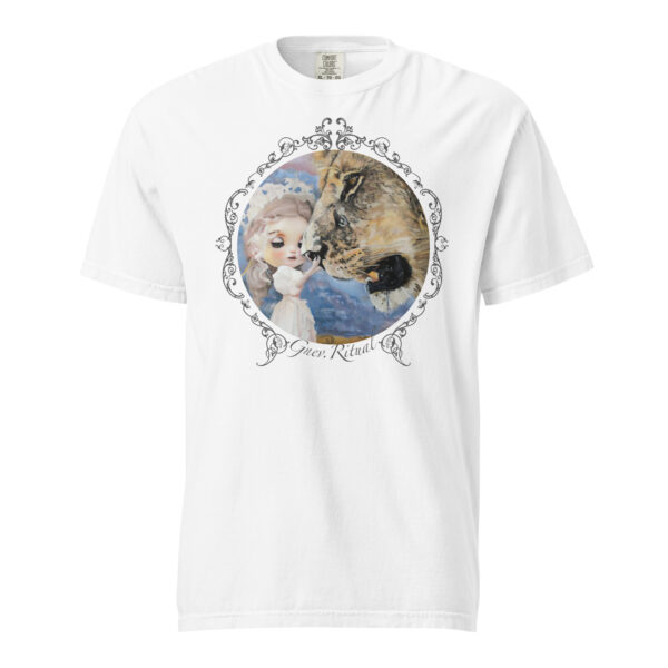 Unisex garment-dyed heavyweight t-shirt "Beast and Beauty" - Image 5
