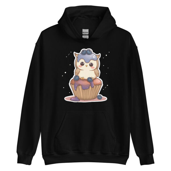 Unisex Hoodie "Blueberry Cupcake Buddy"