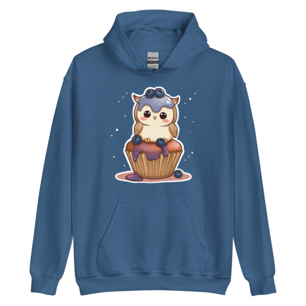 Unisex Hoodie "Blueberry Cupcake Buddy" - Image 2