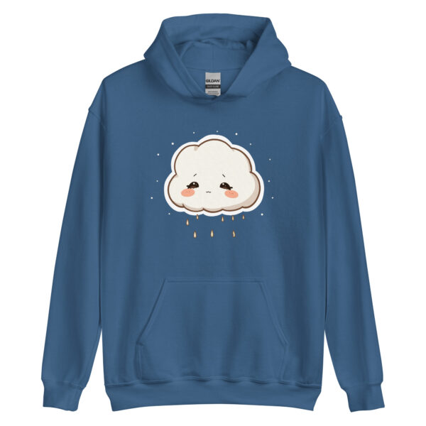 Unisex Hoodie "Sad Rain Cloud Chibi" - Image 2