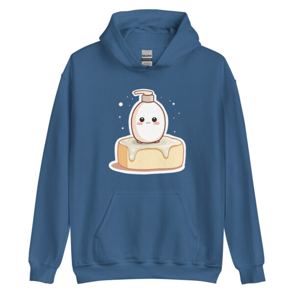 Unisex Hoodie "Cozy Shampoo on Sponge" - Image 2