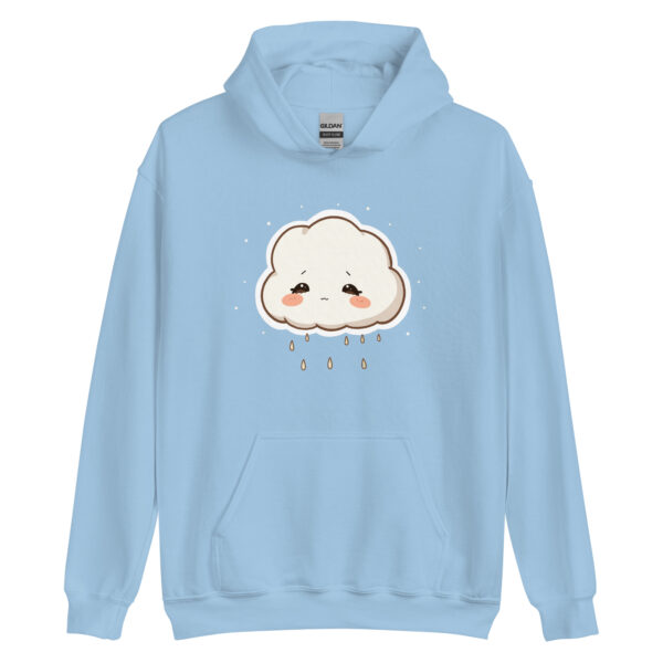 Unisex Hoodie "Sad Rain Cloud Chibi" - Image 3