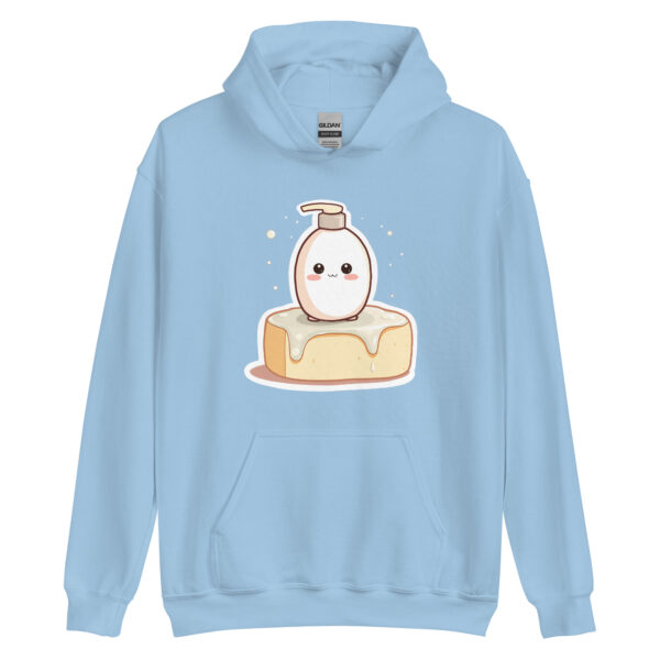 Unisex Hoodie "Cozy Shampoo on Sponge" - Image 3