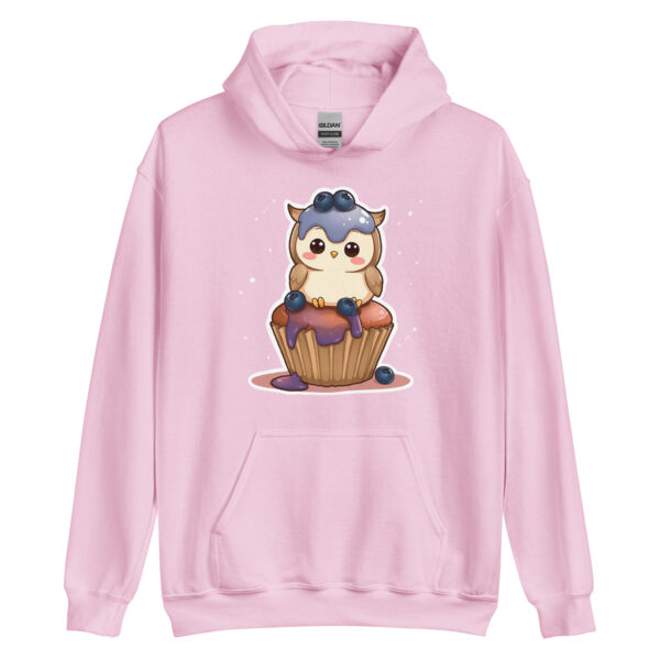 Unisex Hoodie "Blueberry Cupcake Buddy" - Image 5