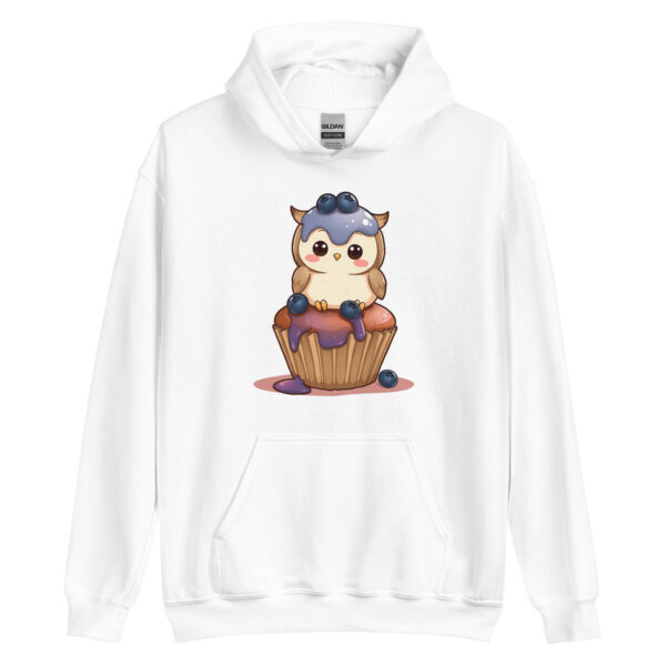 Unisex Hoodie "Blueberry Cupcake Buddy" - Image 6