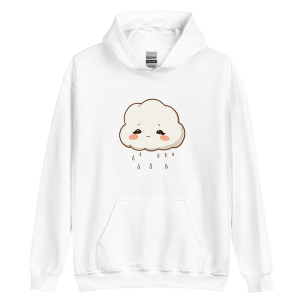 Unisex Hoodie "Sad Rain Cloud Chibi" - Image 6