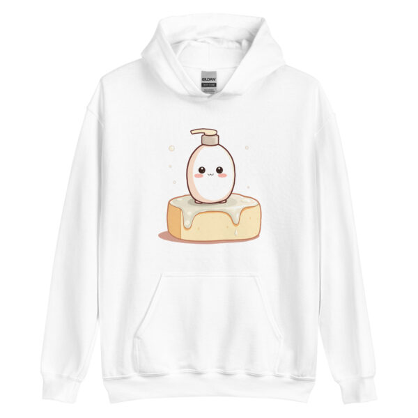 Unisex Hoodie "Cozy Shampoo on Sponge" - Image 6