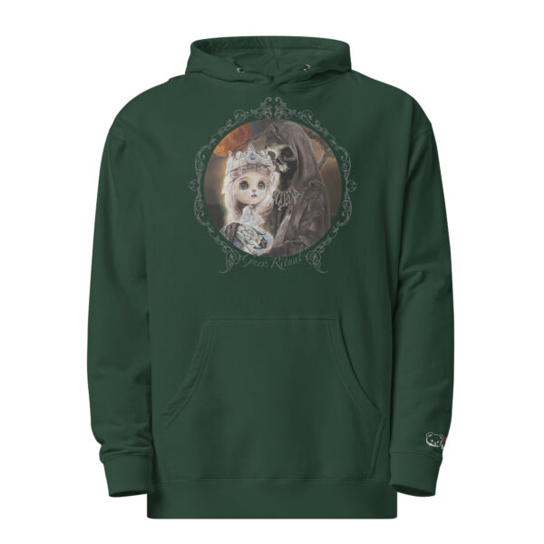 Unisex midweight hoodie "Reaper and Princess" dark - Image 10