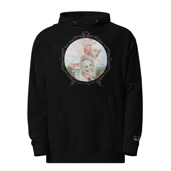 Unisex midweight hoodie "Phoenix" dark
