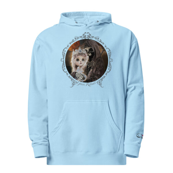 Unisex midweight hoodie "Reaper and Princess" light - Image 5