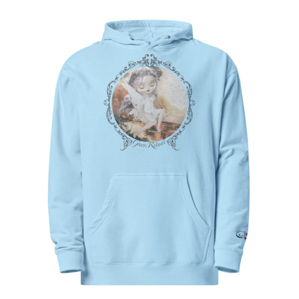 Unisex midweight hoodie "Freshness" light - Image 5