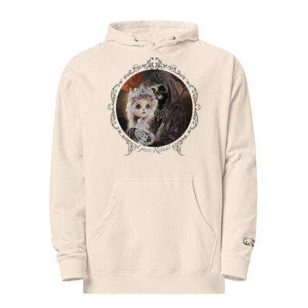 Unisex midweight hoodie "Reaper and Princess" light - Image 11