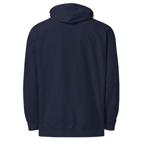 Unisex midweight hoodie "Pink Bear" dark - Image 5