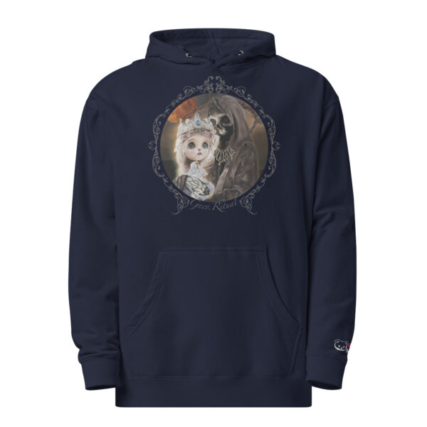 Unisex midweight hoodie "Reaper and Princess" dark - Image 4