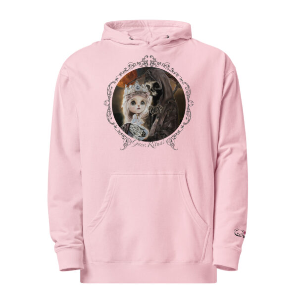 Unisex midweight hoodie "Reaper and Princess" light - Image 8