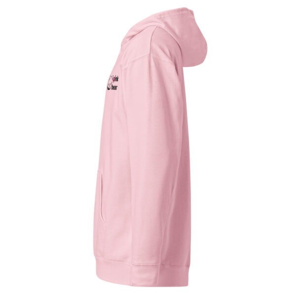Unisex midweight hoodie "Pink Bear" light - Image 10