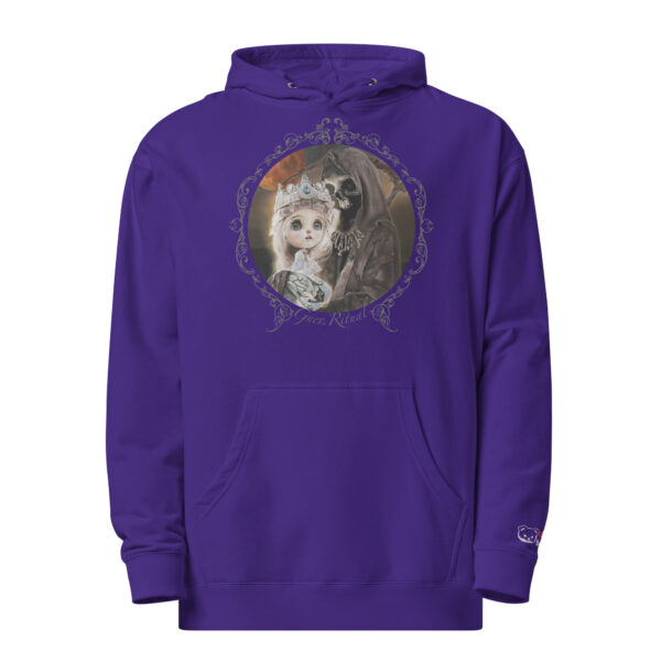Unisex midweight hoodie "Reaper and Princess" dark - Image 7