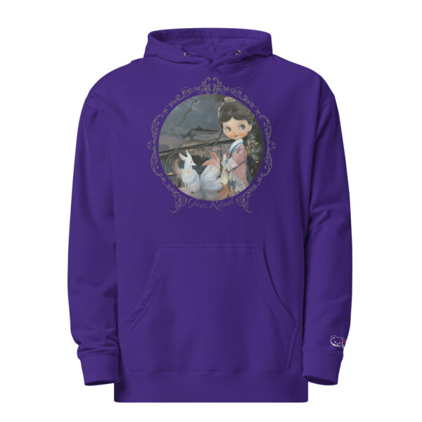 Unisex midweight hoodie "Geisha" dark - Image 7