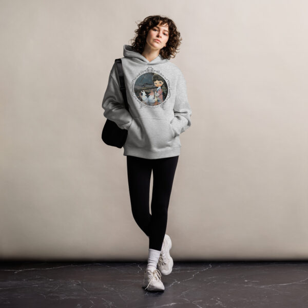 Unisex oversized hoodie "Geisha" - Image 4