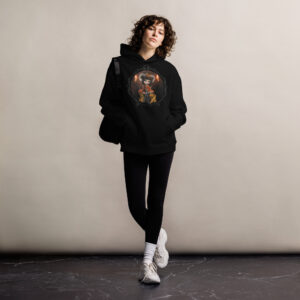 Unisex oversized hoodie "Cave"