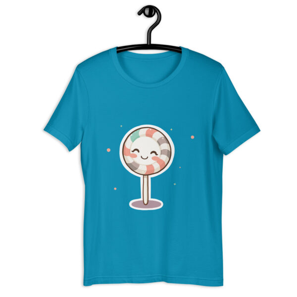 Unisex t-shirt "Sweet Candy Lollipop Friend" - Image 3