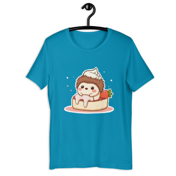 Unisex t-shirt "Chibi Dessert: Cheesecake with a Cute Twist" - Image 3