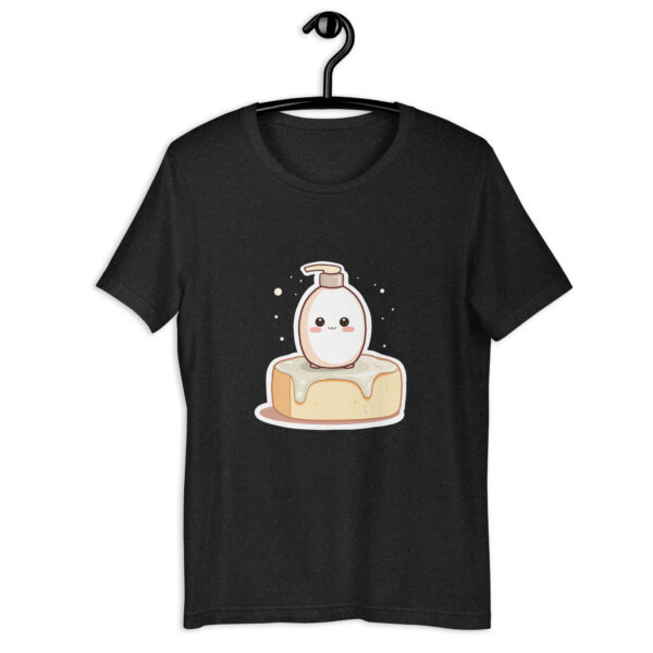 Unisex t-shirt "Cozy Shampoo on Sponge" - Image 2