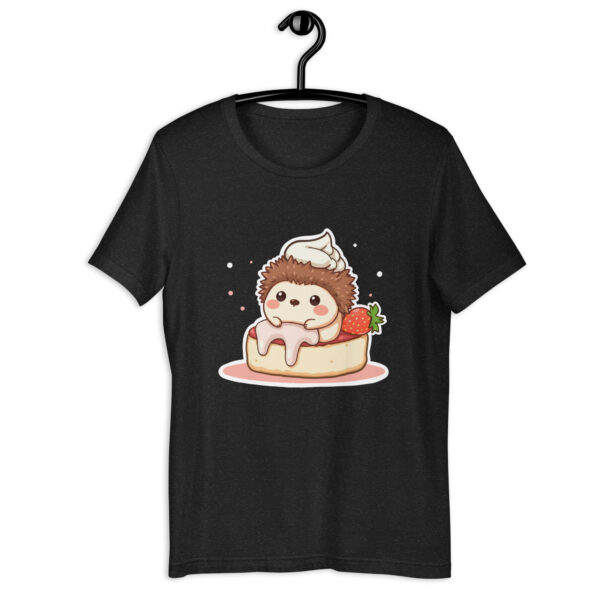 Unisex t-shirt "Chibi Dessert: Cheesecake with a Cute Twist" - Image 2