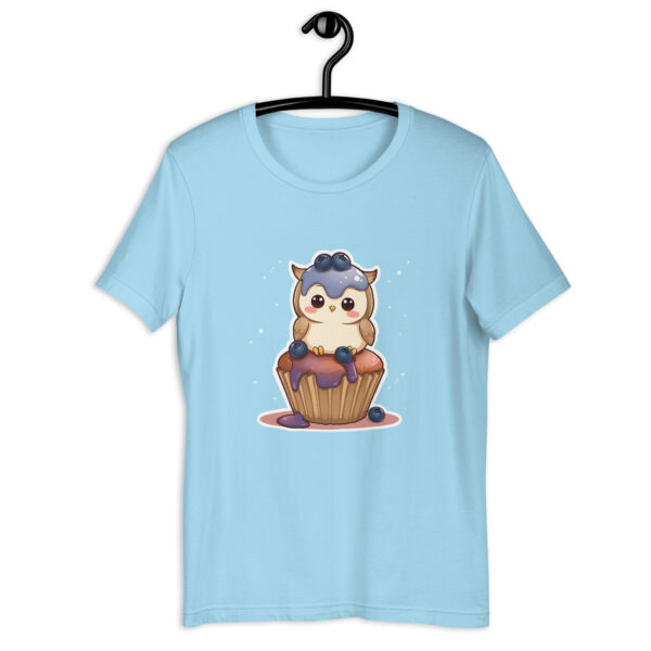 Unisex t-shirt  Blueberry Cupcake Buddy - Image 3