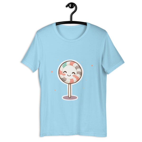 Unisex t-shirt "Sweet Candy Lollipop Friend" - Image 4