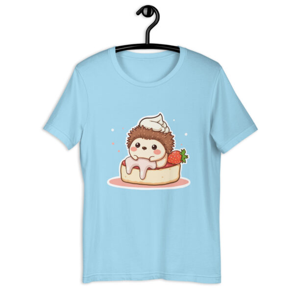 Unisex t-shirt "Chibi Dessert: Cheesecake with a Cute Twist" - Image 4