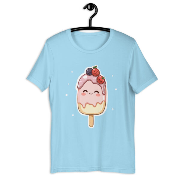 Unisex t-shirt "Smiling Chibi Popsicle Art"