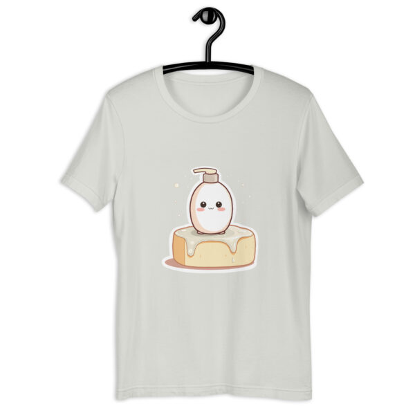 Unisex t-shirt "Cozy Shampoo on Sponge" - Image 6