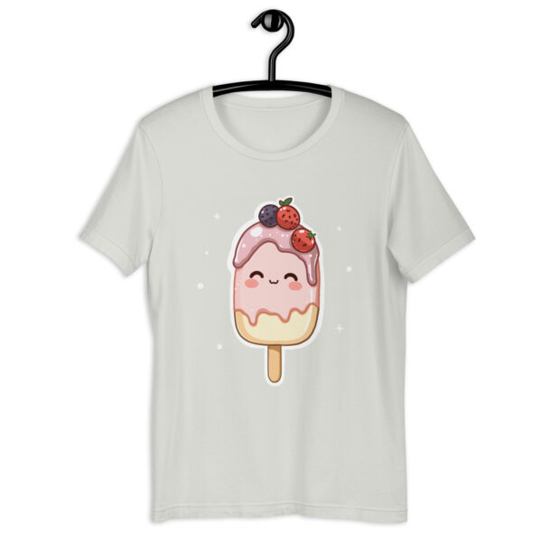 Unisex t-shirt "Smiling Chibi Popsicle Art" - Image 6