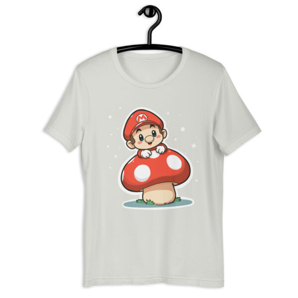 Unisex t-shirt "Mushroom and Super Mario Bros Chibi Character"