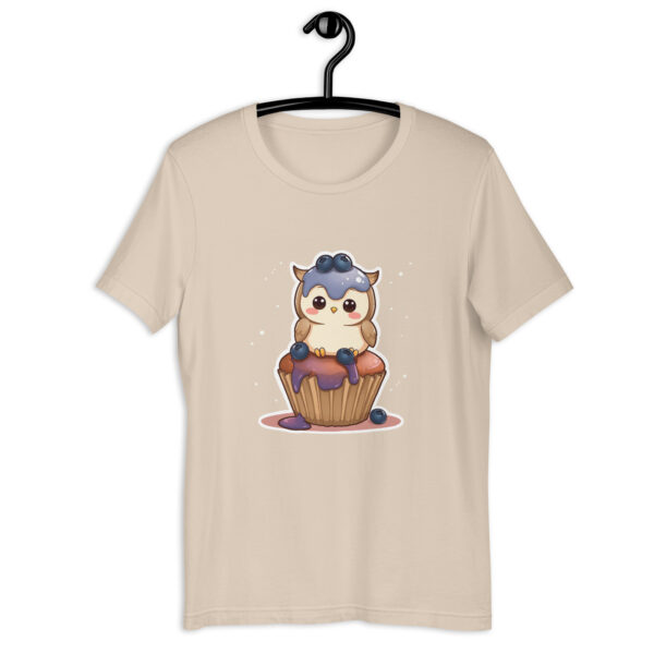 Unisex t-shirt  Blueberry Cupcake Buddy - Image 4