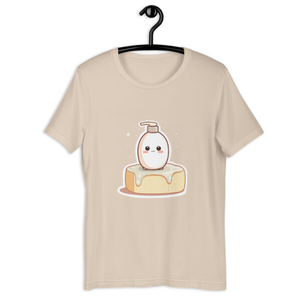 Unisex t-shirt "Cozy Shampoo on Sponge" - Image 5