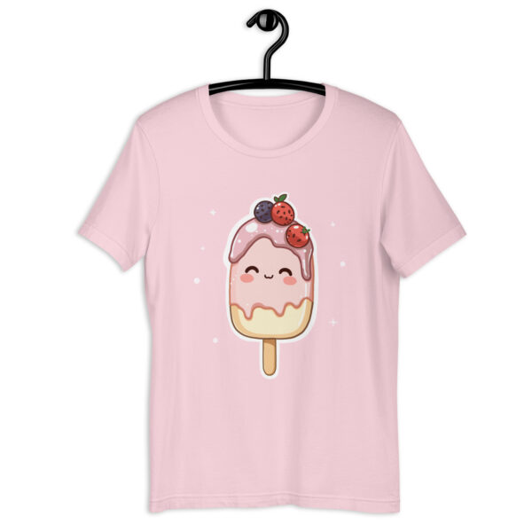 Unisex t-shirt "Smiling Chibi Popsicle Art" - Image 5