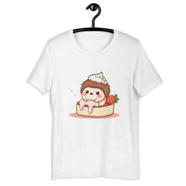 Unisex t-shirt "Chibi Dessert: Cheesecake with a Cute Twist"