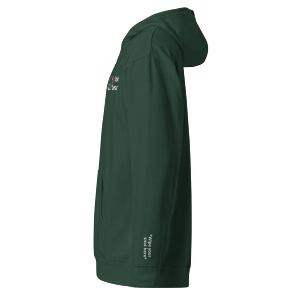 Unisex dark colors midweight hoodie *Text Edition* - Image 12