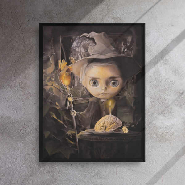 Framed canvas Print "Witcher"