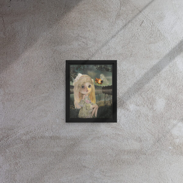 Framed canvas Print "Little Ghost" - Image 2