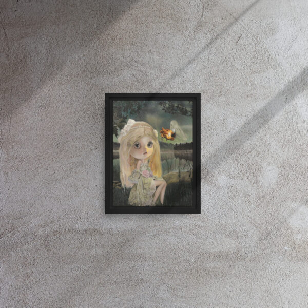 Framed canvas Print "Little Ghost" - Image 3