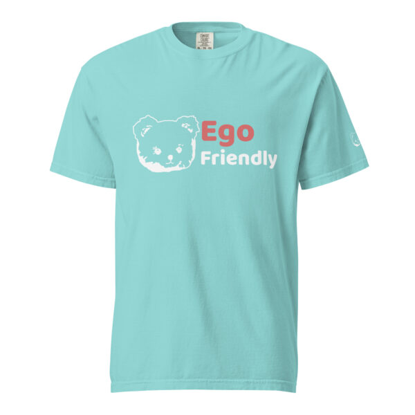 Unisex garment-dyed heavyweight t-shirt "Ego Friendly" Dark - Image 5