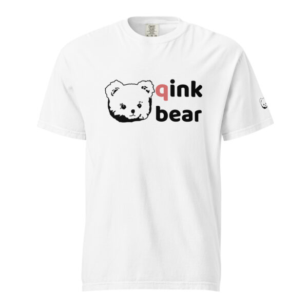 Unisex garment-dyed heavyweight t-shirt "qink bear" Light